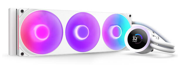 Kraken Plus 360 v2 RGB koeling wit