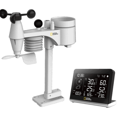National Geographic Draadloos Weerstation SC 8-in-1 Buitensensor