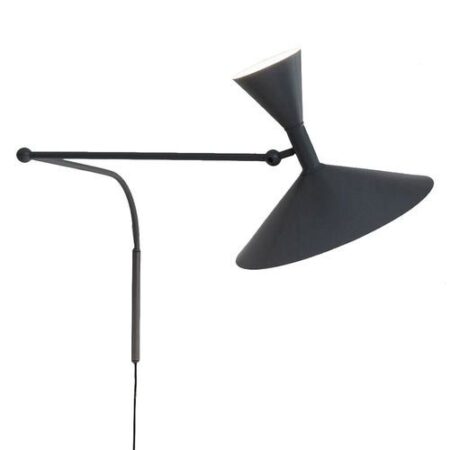 Lampe de Marseille Wandlamp - Zwartgrijs