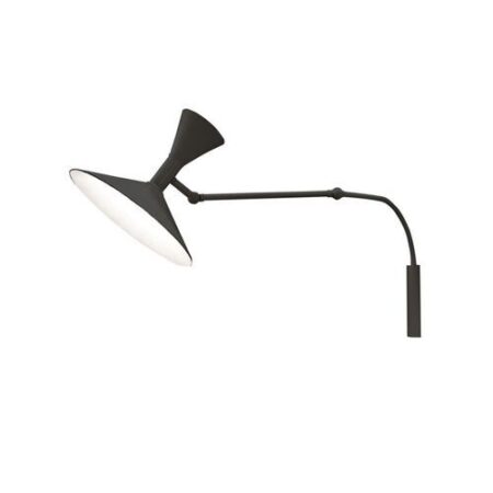 Mini Lampe de Marseille Wandlamp - Zwartgrijs