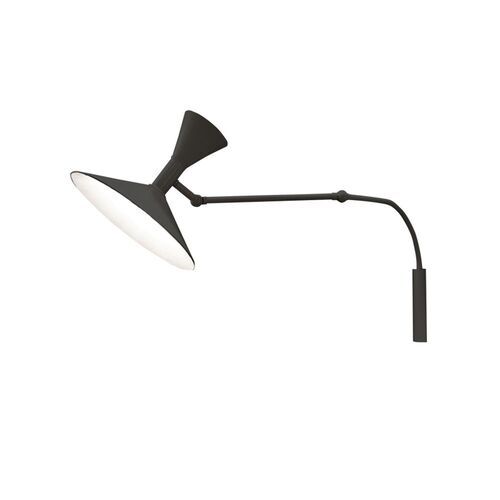 Mini Lampe de Marseille Wandlamp - Zwartgrijs