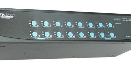 KVM Switch 16-Ports PS/2/USB/SER(OSD)