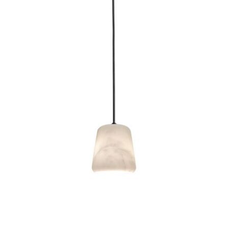 New Works Material Hanglamp - Wit marmer