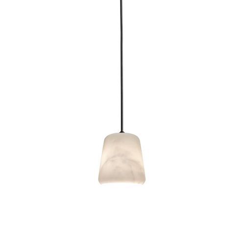 New Works Material Hanglamp - Wit marmer
