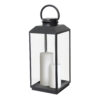 Newport Windlicht Zwart Large