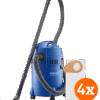 Nilfisk Buddy II 18 + Nilfisk Stofzakken voor Buddy II (4x)