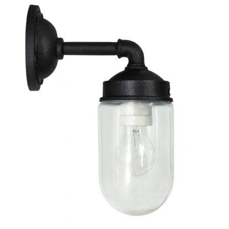 Ninety Muurlamp Matzwart