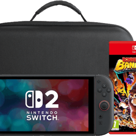 Nintendo Switch 2 + Donkey Kong Bananza + BlueBuilt Travelcase XL