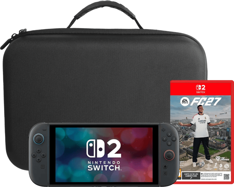 Nintendo Switch 2 + EA Sports FC 27 + BlueBuilt Travelcase