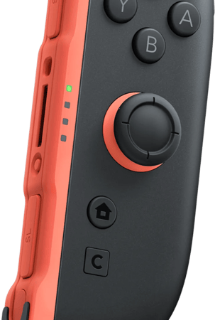 Nintendo Switch 2 Joy-Con Rechts Rood