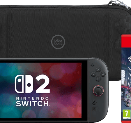 Nintendo Switch 2 + Pokémon Legends: Z-A + BlueBuilt Beschermhoes
