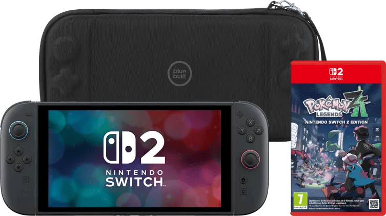 Nintendo Switch 2 + Pokémon Legends: Z-A + BlueBuilt Beschermhoes