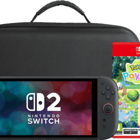 Nintendo Switch 2 + Pokémon Pokopia + BlueBuilt Travel Case