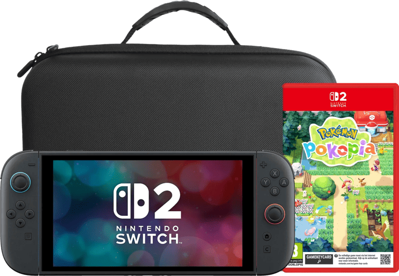 Nintendo Switch 2 + Pokémon Pokopia + BlueBuilt Travel Case