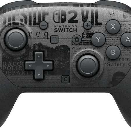Nintendo Switch 2 Pro Controller Resident Evil Requiem Edition