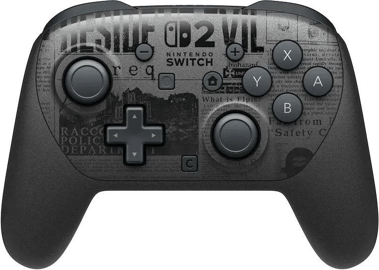 Nintendo Switch 2 Pro Controller Resident Evil Requiem Edition