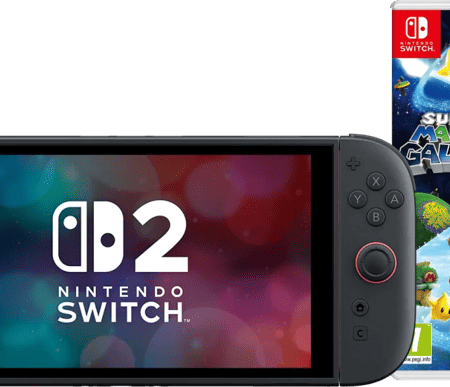 Nintendo Switch 2 + Super Mario Galaxy 1+2