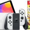 Nintendo Switch OLED Wit + Mario Party Jamboree