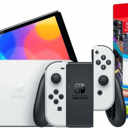 Nintendo Switch OLED Wit + Nintendo Switch Sports