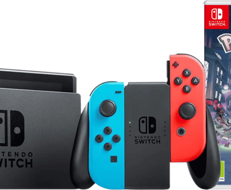 Nintendo Switch Rood/Blauw + Pokémon Legends: Z-A