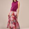Norita Plisse Rok Multi
