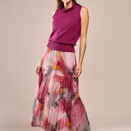 Norita Plisse Rok Multi