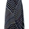 Norita Print Rok Zwart / Multi
