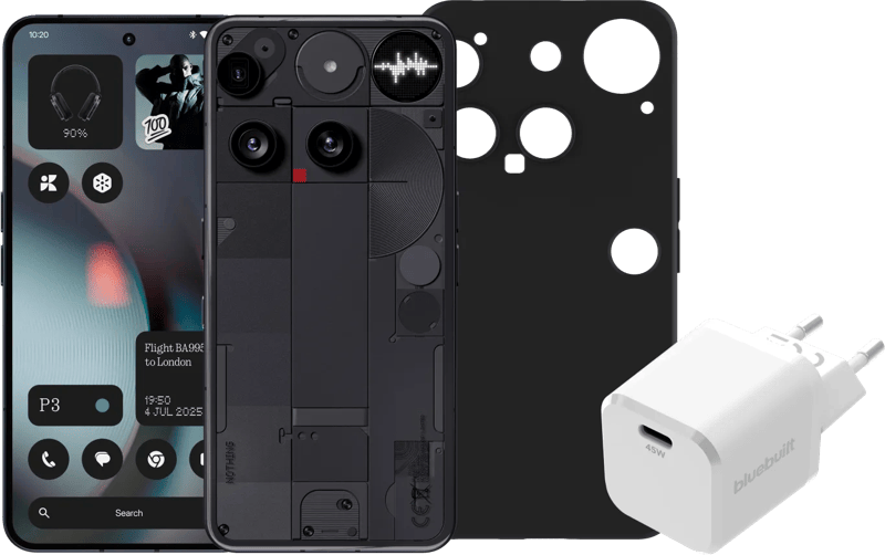 Nothing Phone (3) 512GB Zwart 5G + Accessoirepakket