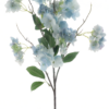 Wild hydrangea spray blue 90cm