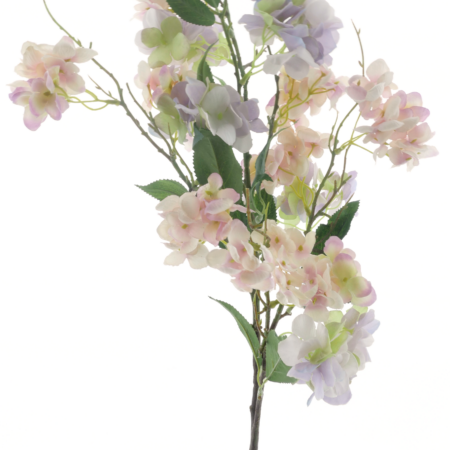 Wild hydrangea spray purple 90cm
