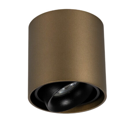 Oliver Opbouwspot Rond Brons