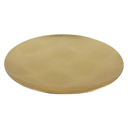 Onderbord goud Ø47cm | Svenska Living