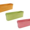 Opbergbakje Bente roze/groen/geel 3 assorti metaal