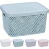 Opbergdoos met deksel 4ass kl | Storage Solutions