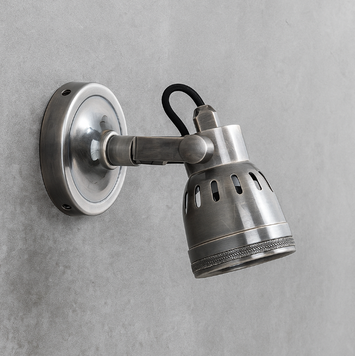 Opbouwspot Indigo Antiek Zilver