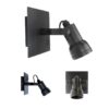 Opbouwspot Indigo Mini Antiek Gun Metal