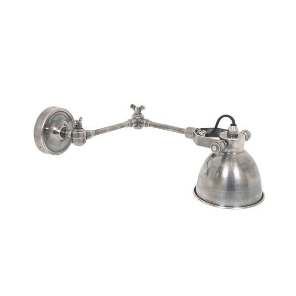 Opbouwspot Maxim Swing Antiek Zilver