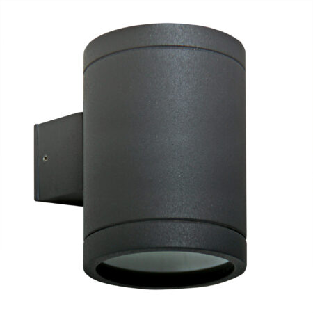 Optica Up en Down Muurlamp Zwart Met LED