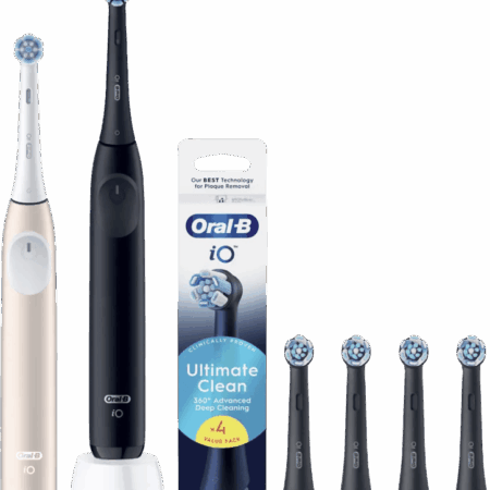 Oral-B iO 2 Duo Pack Zwart en Roze Value Pack