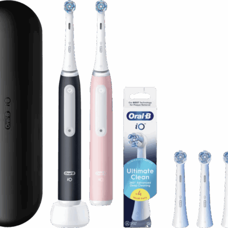 Oral-B iO 3 Duo Pack Zwart en Roze Value Pack