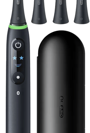 Oral-B iO 6 Zwart Holiday Edition met 4 opzetborstels