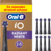 Oral-B iO Radiant White (8 stuks) Zwart