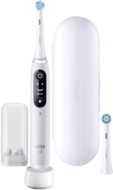 Oral-B iO Series 6N Wit + extra iO Gentle Care opzetborstel