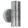 Orbis Up en Down Muurlamp Zink met LED