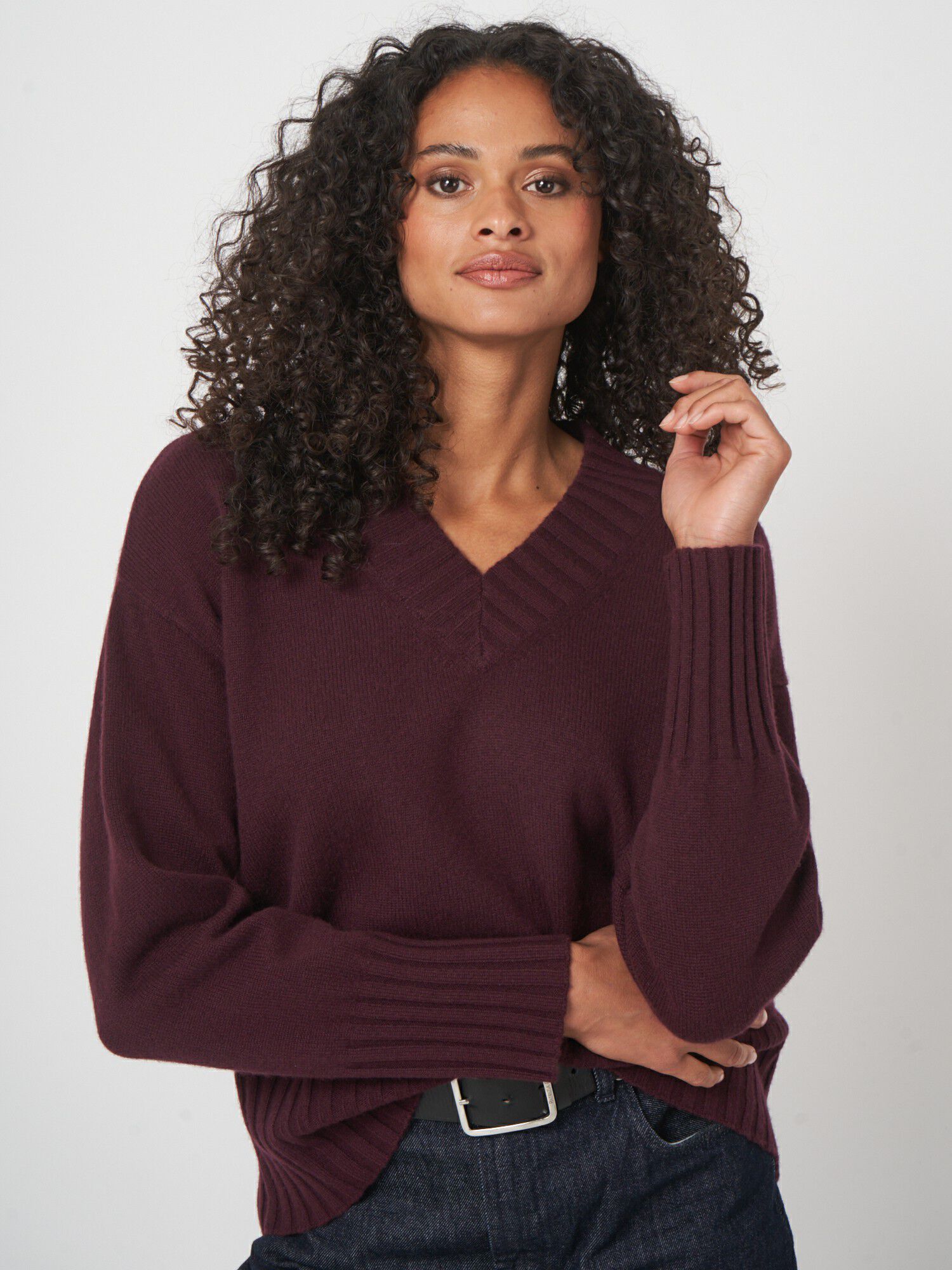 Organische kasjmier sweater - zacht