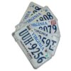 Original Virginia USA License Plate - 1 RANDOM | The Dutch Pickers