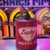 Origineel Vintage Zephyr Motor Olieblik - USA | The Dutch Pickers