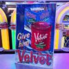 Originele Vintage Velvet Tobacco Kartonnen Display - USA - Jaren '40/'50 | The Dutch Pickers