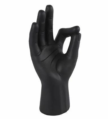 Ornament pico bello Handart L zwart-