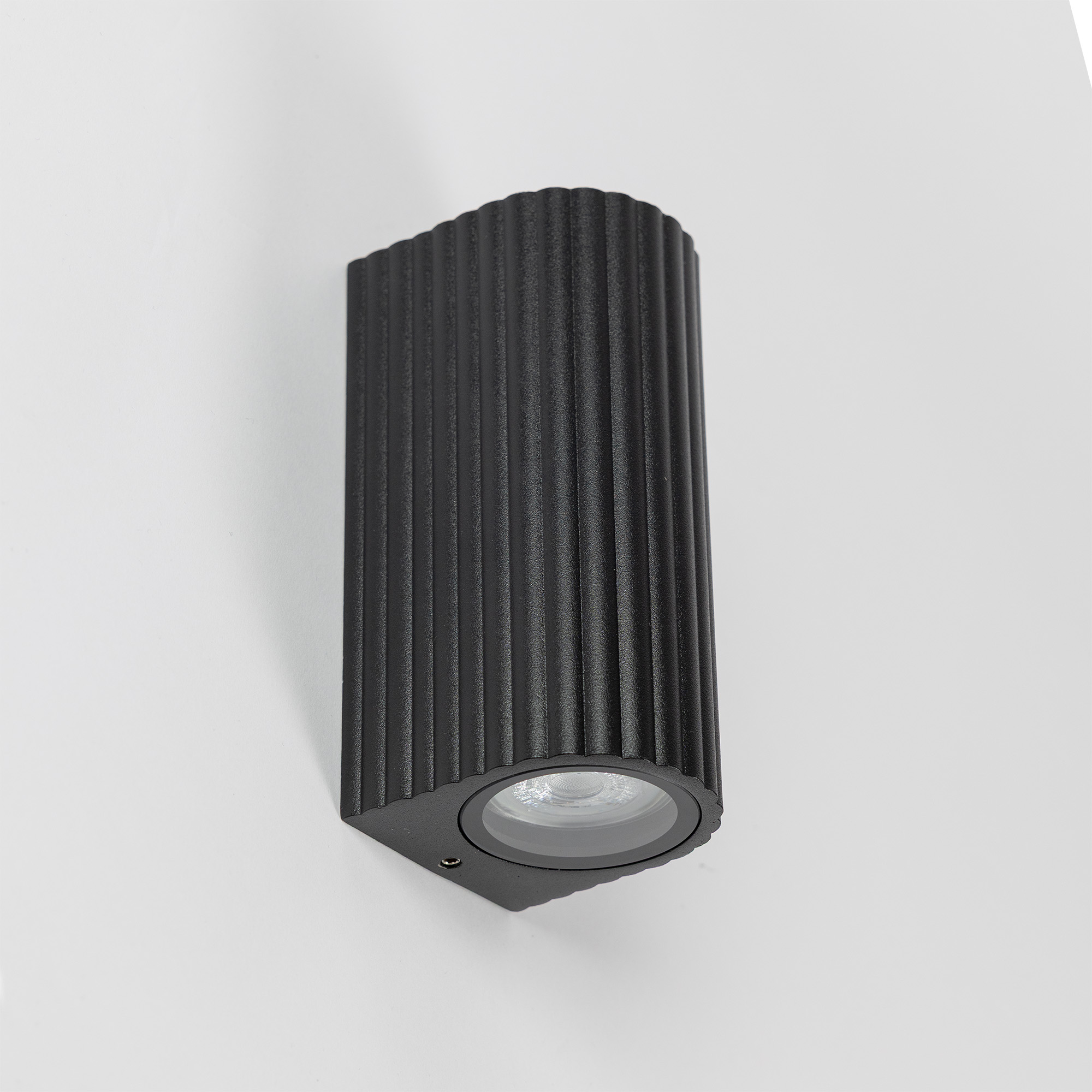 Oscar Up en Down Muurlamp Zwart